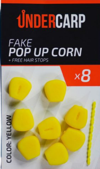 Fake Pop Up Corn Yellow + Free Hair Stops